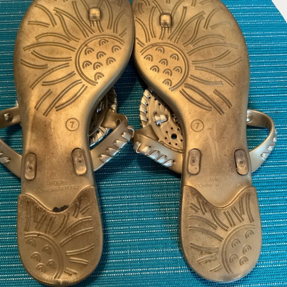 Jack Rogers Georgica Jelly sandals - excellent condition - size 7 - Picture 3 of 3